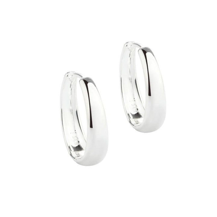 Aqua Dulce Big Emma Hoop Sølv - 5534 – 5534