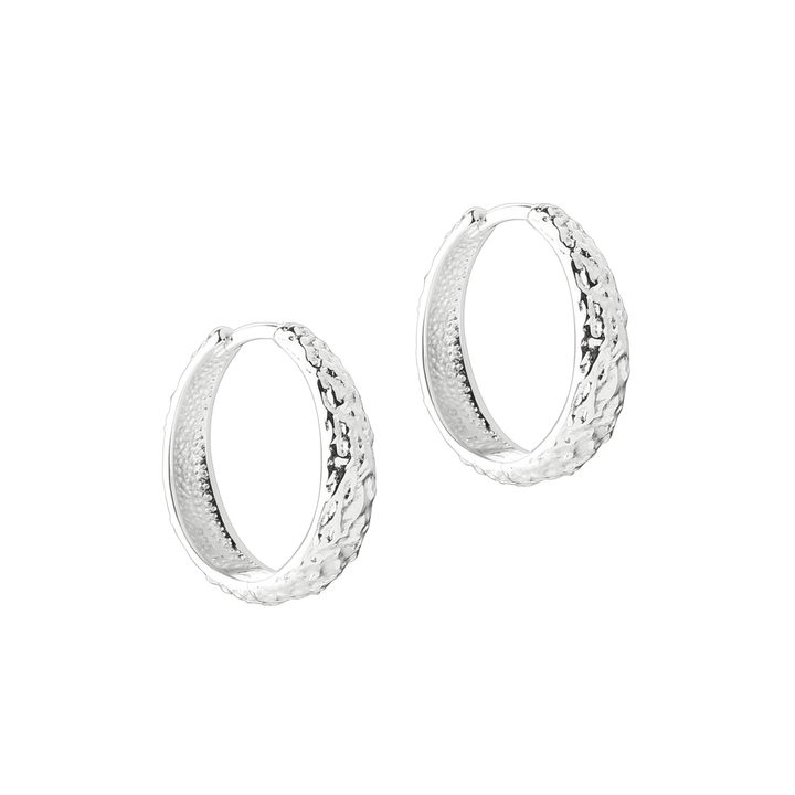 Aqua Dulce Cappa Large Hoop i Sølv – 6239