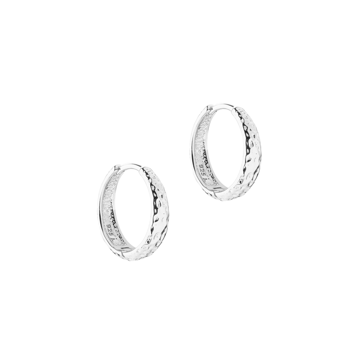 Aqua Dulce Cappa Medium Hoop i Sølv – 6237