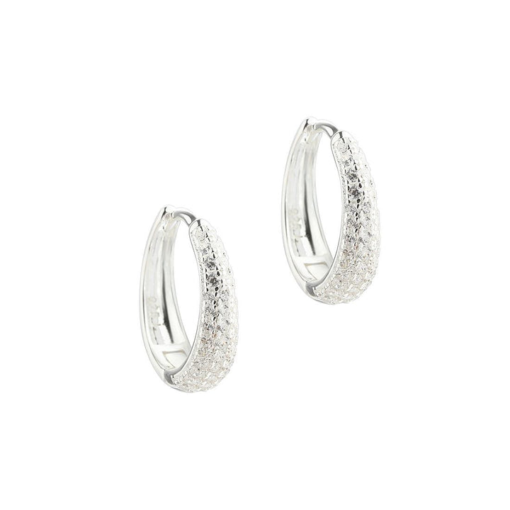 Aqua Dulce Darling Emma Medium Hoop Sølv - 5862 – 5862