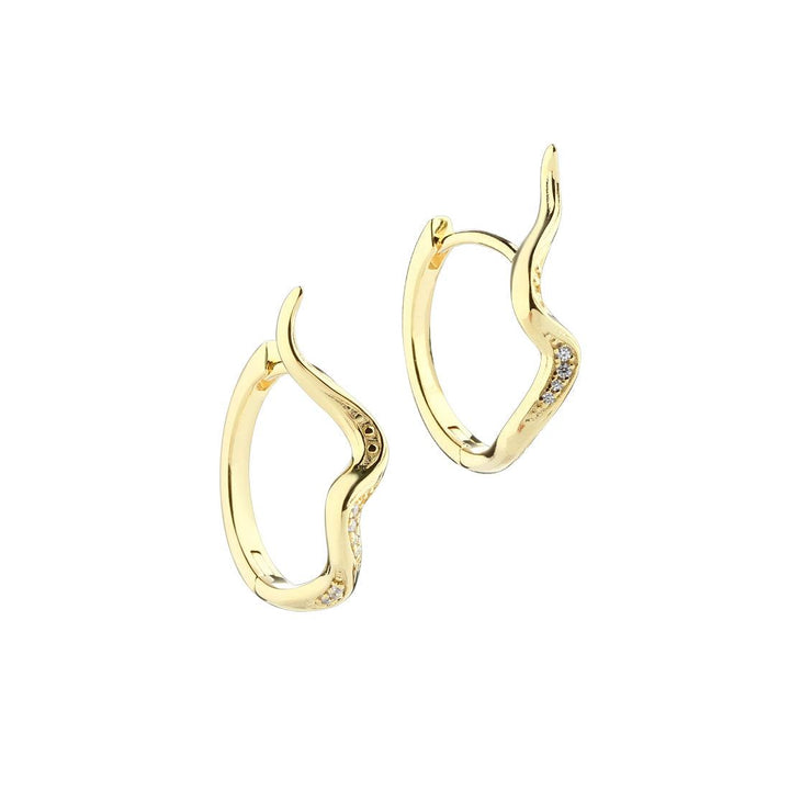 Aqua Dulce Darling River Big Hoop Forgyldt - 5998 – 5998