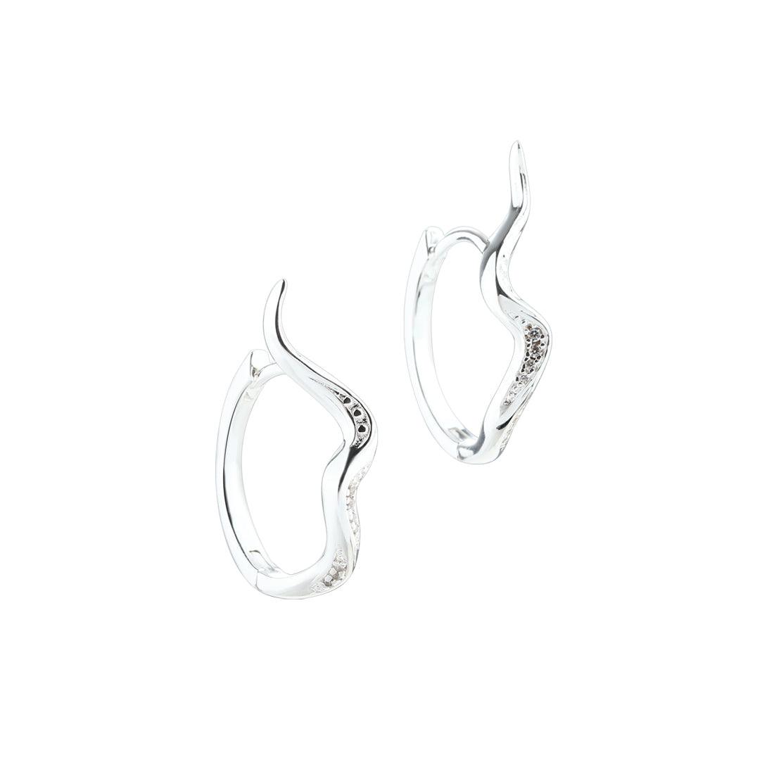 Aqua Dulce Darling River Big Hoop Sølv - 5997 – 5997