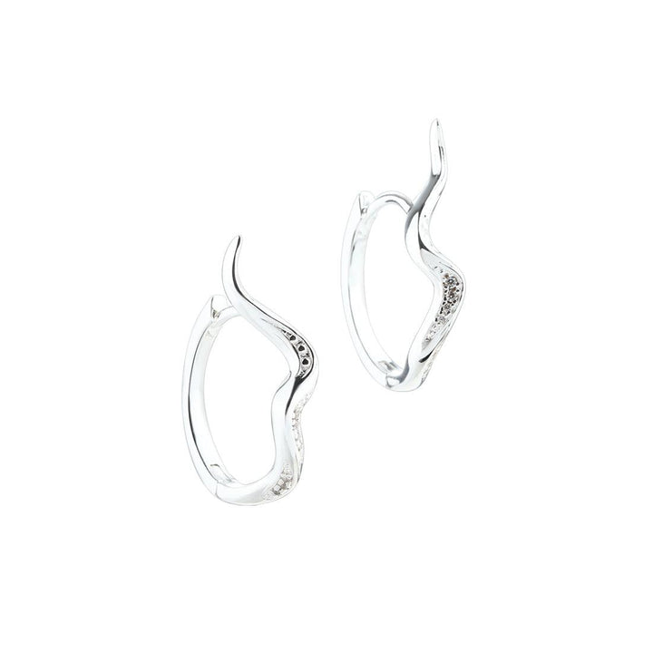 Aqua Dulce Darling River Big Hoop Sølv - 5997 – 5997
