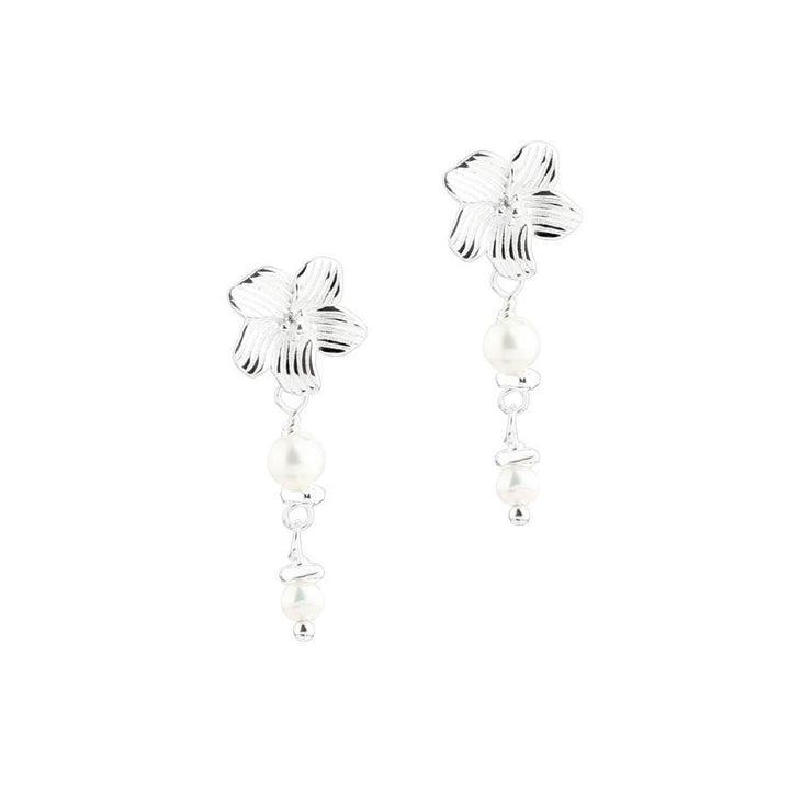 Aqua Dulce Jasmin Pearl Ørestikker Sølv - 5889 – 5889