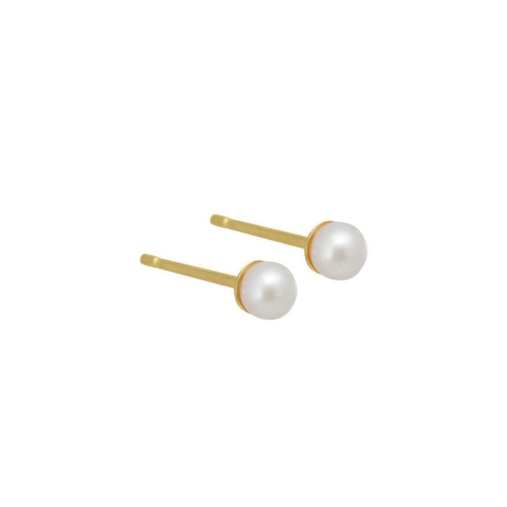 Aqua Dulce Lola Perle Ørestikker Forgyldt – 3986