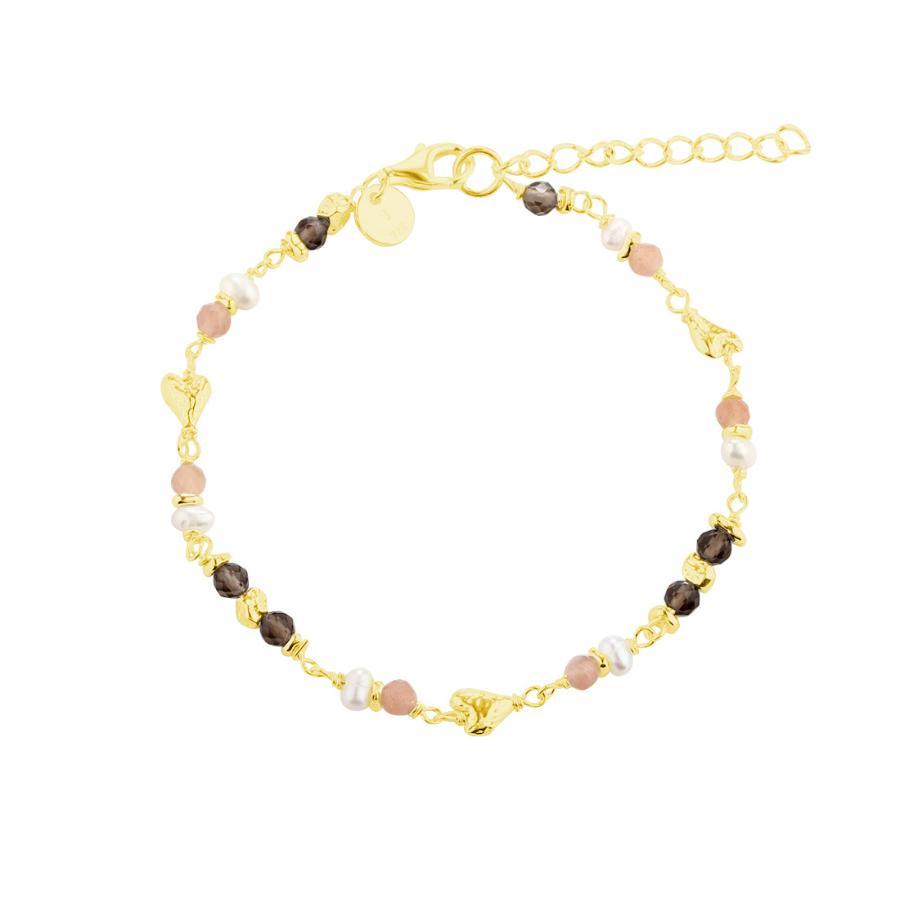 Aqua Dulce Love Me Armbånd Forgyldt - 5936 – 5936