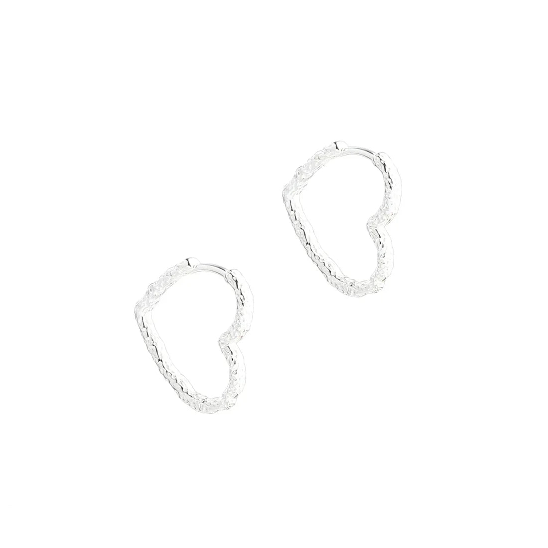 Aqua Dulce Love Me Big Heart Hoop - 5949 – 5949