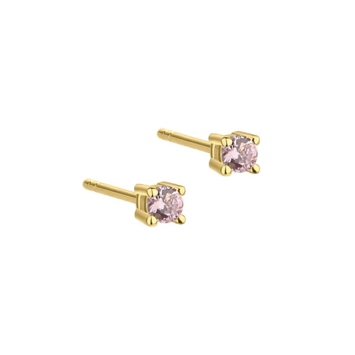 Aqua Dulce Mini Kaya Rosa Ørestikker sølvforgyldt - 5175 – 5175