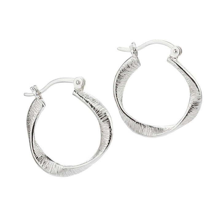 Aqua Dulce Small Twisted Hoop - 5309 – 5309