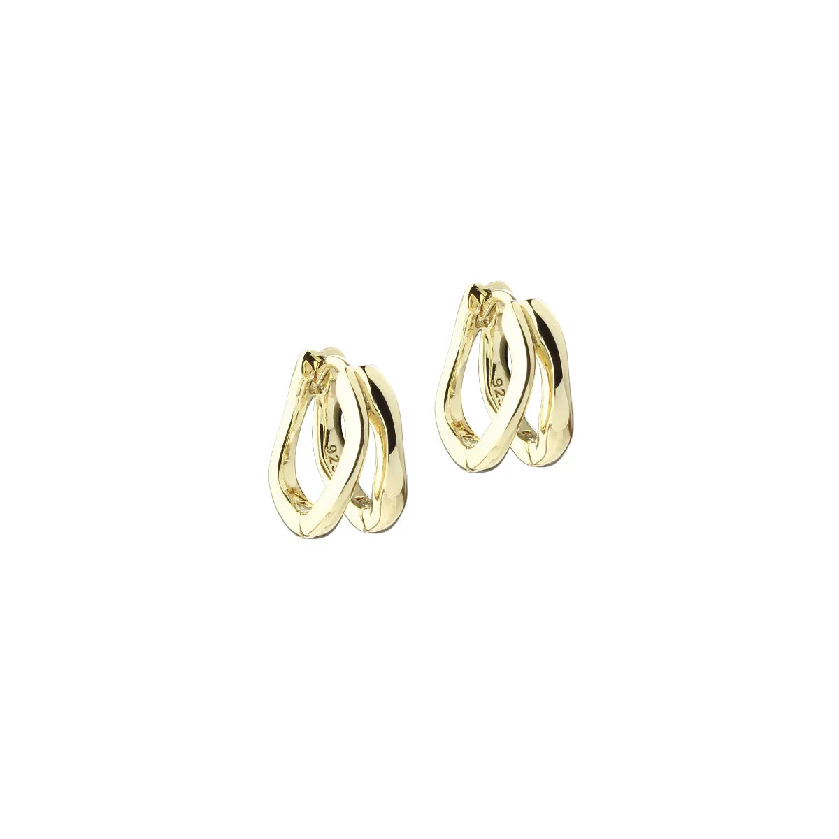Aqua Dulce Sunella Simple Small Hoop I Forgyldt – 6508