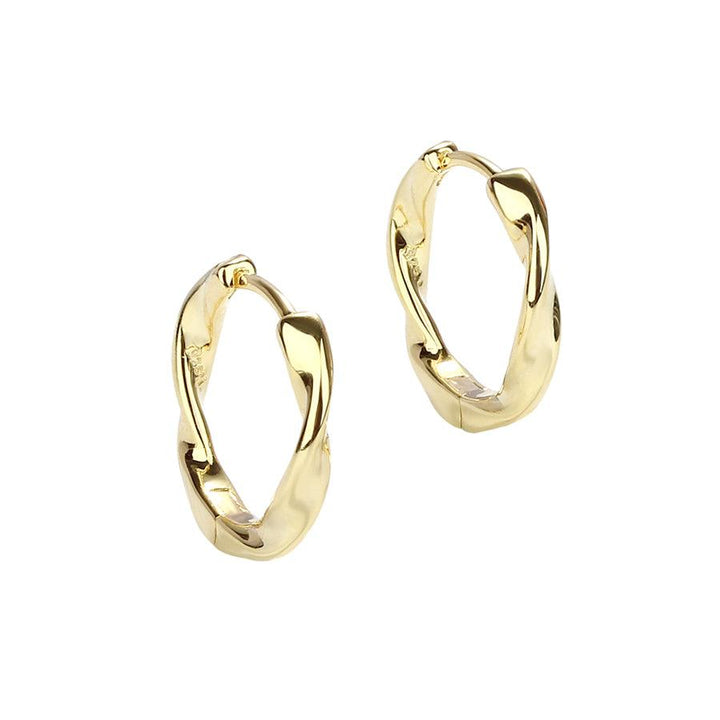 Aqua Dulce Twirl Hoop Forgyldt 20mm – 5637