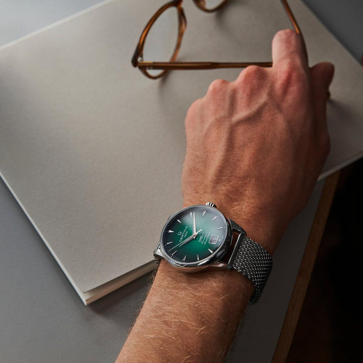 Certina DS-1 Big Date - Grøn Urskive – produktbillede 2