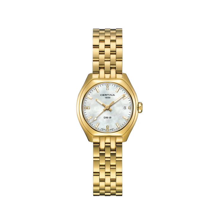 Certina DS-2 Lady Quartz Guld PVD – C0492103311600