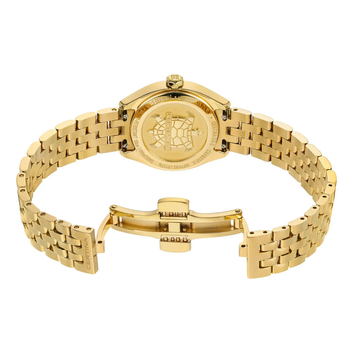 Certina DS-2 Lady Quartz Guld PVD – produktbillede 2
