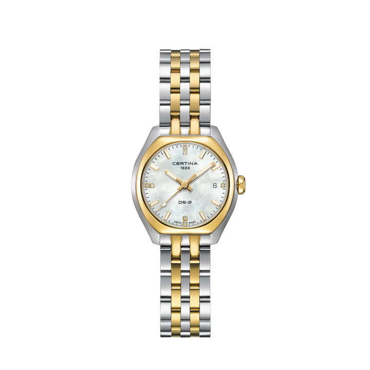 Certina DS-2 Lady Stål m. Guld PVD – C0492102211600