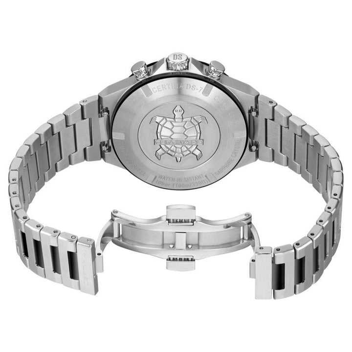 Certina DS-7 Chronograph - Sort PVD belægning 41 mm – produktbillede 2