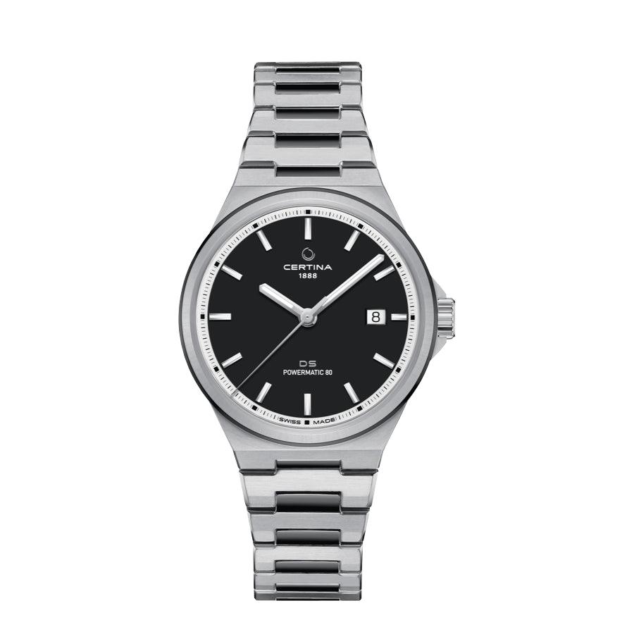 Certina DS-7 Powermatic 80 - Antracit PVD-belægning 39mm – C0434072206100