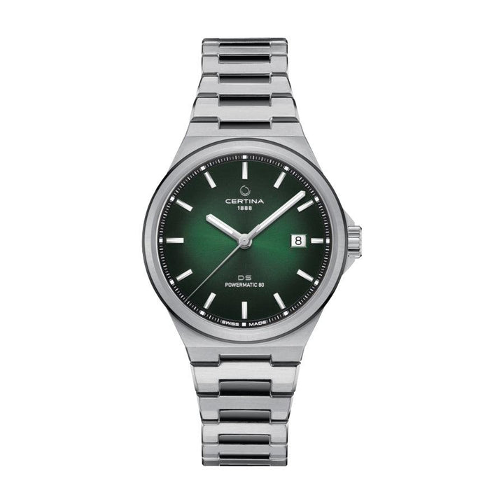 Certina DS-7 Powermatic 80 - Grøn PVD-belægning 39mm – C0434072209100