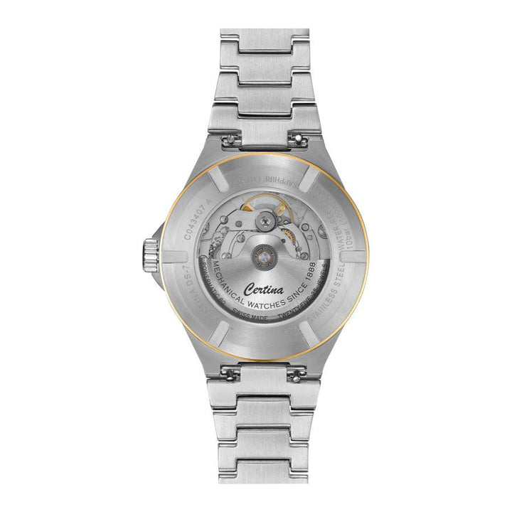 Certina DS-7 Powermatic 80 - Sølv, PVD-belægning 39mm – produktbillede 2