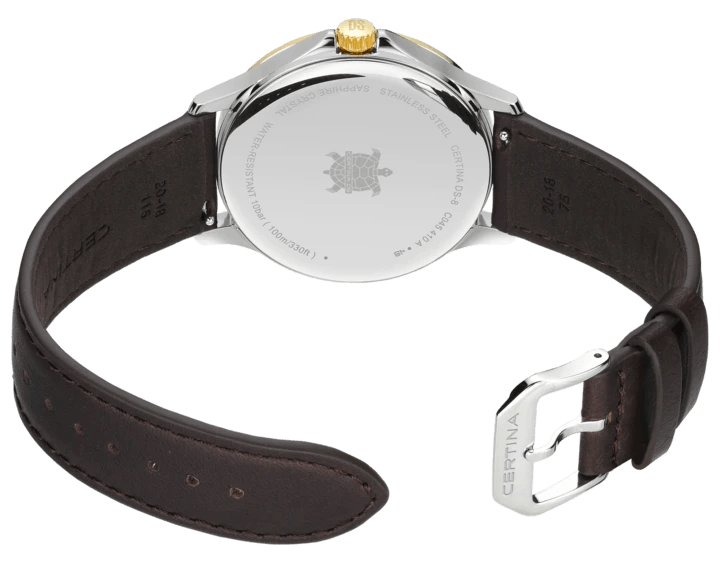 Certina DS-8 Gent 40mm m. Brun Læderrem – produktbillede 2