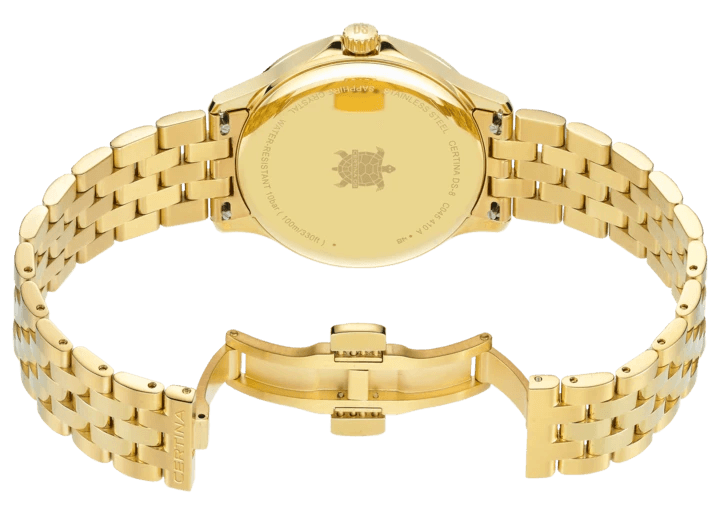 Certina DS-8 Gent Guld PVD 40mm – produktbillede 2