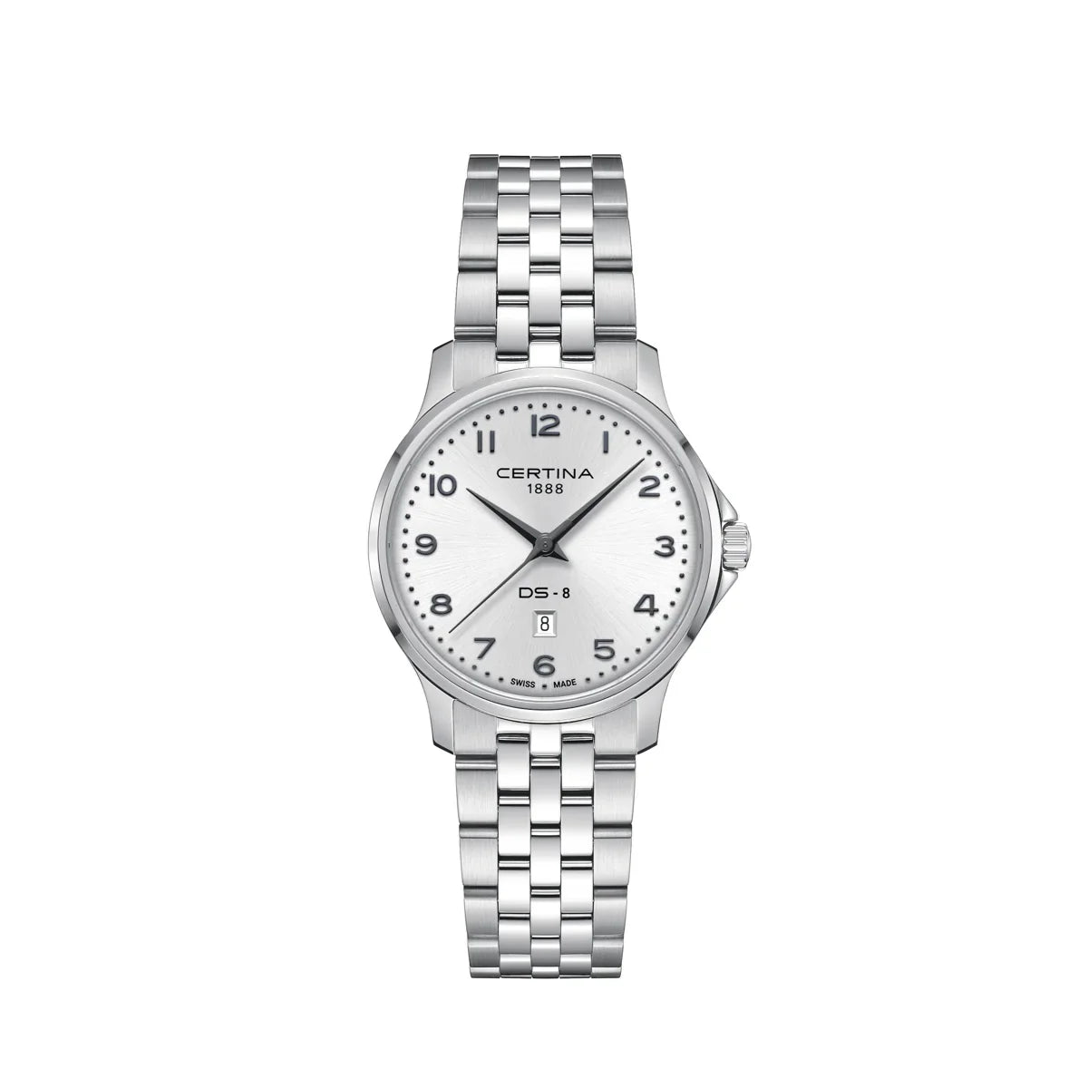 Certina DS-8 Lady 31mm Quarts m. Stållænke – C0450101103200