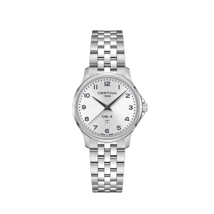 Certina DS-8 Lady 31mm Quarts m. Stållænke – C0450101103200