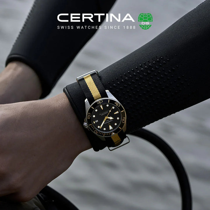 Certina DS Action Diver 40 mm Powermatic 80 - Nato Rem – produktbillede 2
