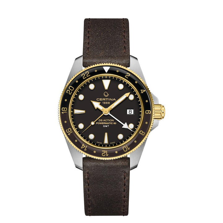 Certina DS Action GMT Powermatic 80 - Sort PVD – C0329292605100