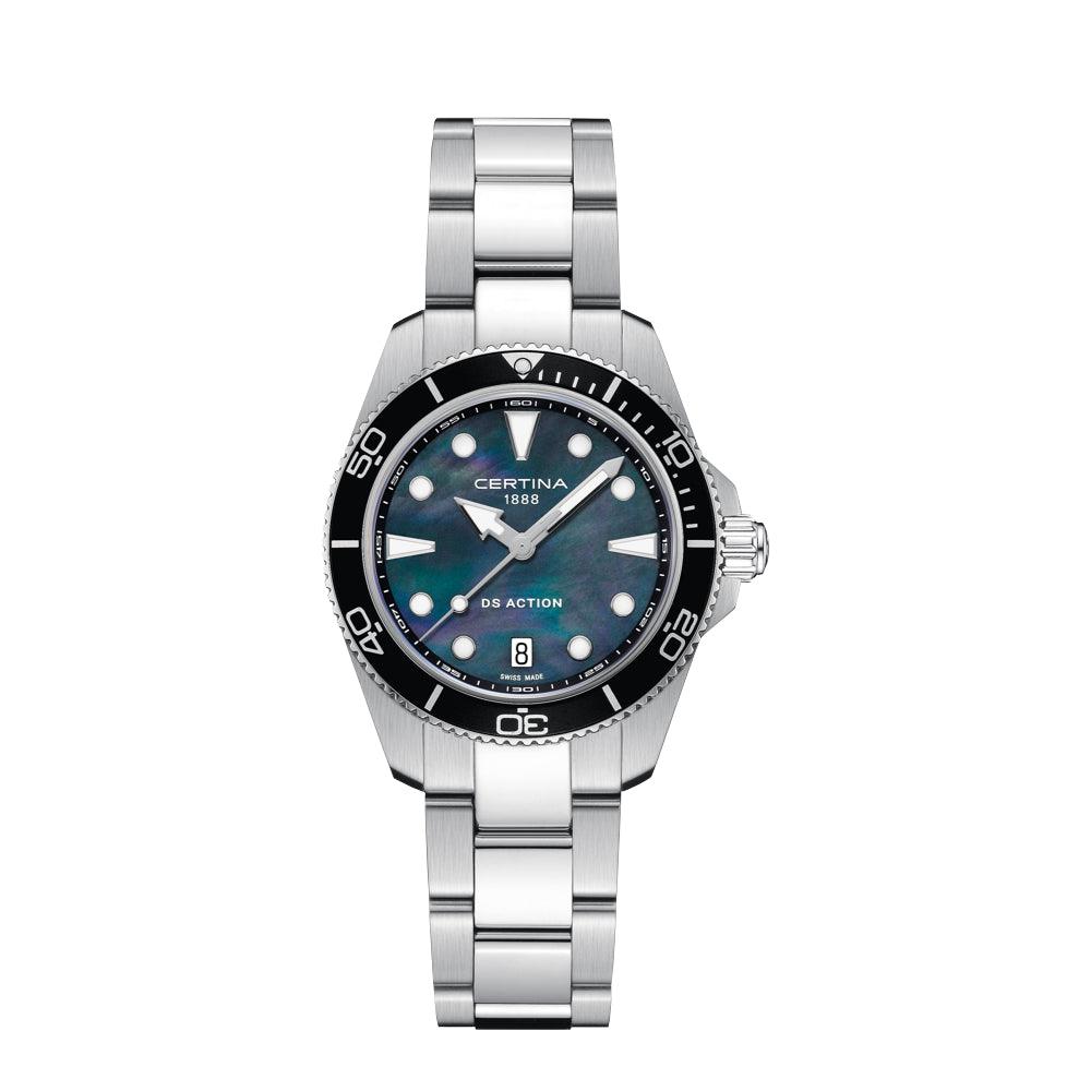 Certina DS Action Perlemor Urskive 34,5mm - Quartz – C0482101112100