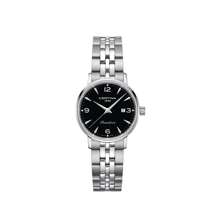 Certina DS Caimano Dameur - Sort Urskive – C0352101105700