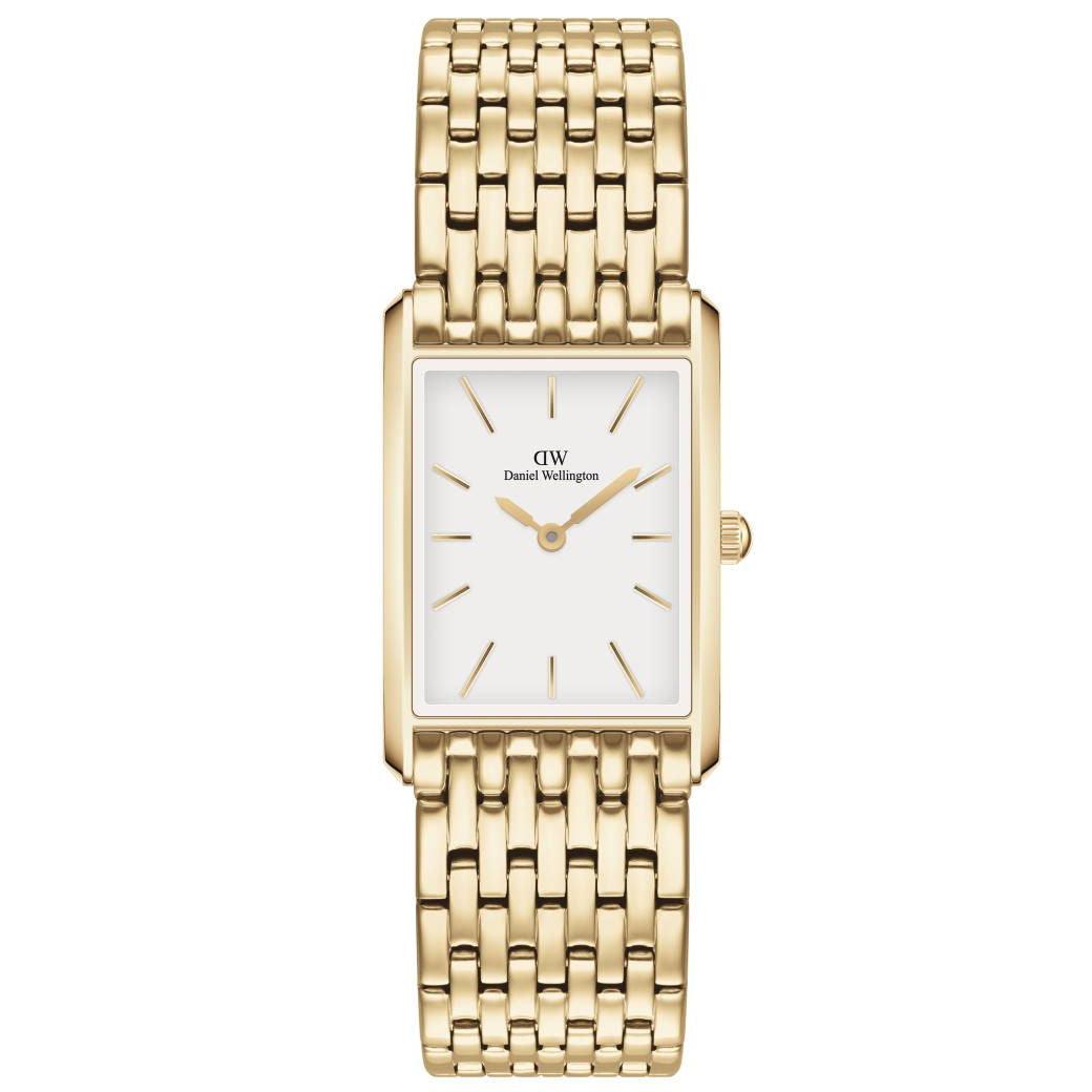 Daniel Wellington Bound 9-Link Gold White Firkantet Dameur – ADW00100705
