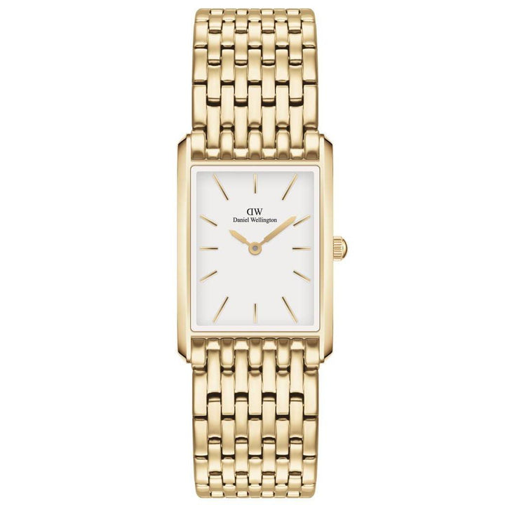 Daniel Wellington Bound 9-Link Gold White Firkantet Dameur – ADW00100705