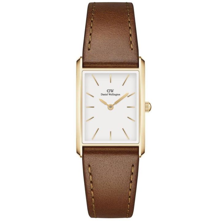 Daniel Wellington Bound Durham Firkantet Dameur m. Læderrem – ADW00100696