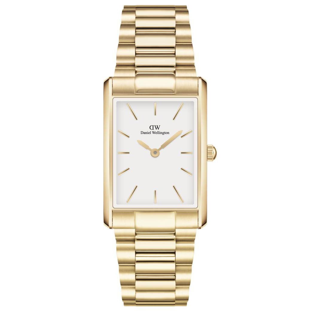Daniel Wellington Bound Link Gold White Firkantet Dameur – ADW00100703