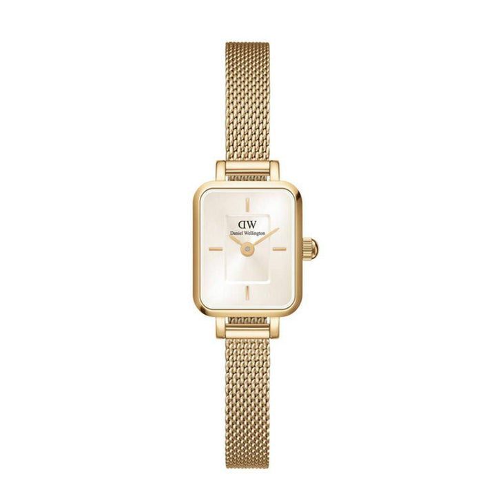 Daniel Wellington Quadro Mini Evergold Champagne Firkantet Dameur – ADW00100656
