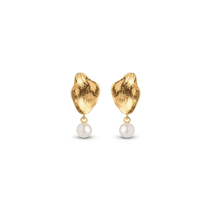 Enamel Caia Small Earrings - E374GM – produktbillede 2