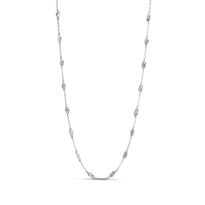 Enamel Kia Necklace sølv - N116SM – N116SM