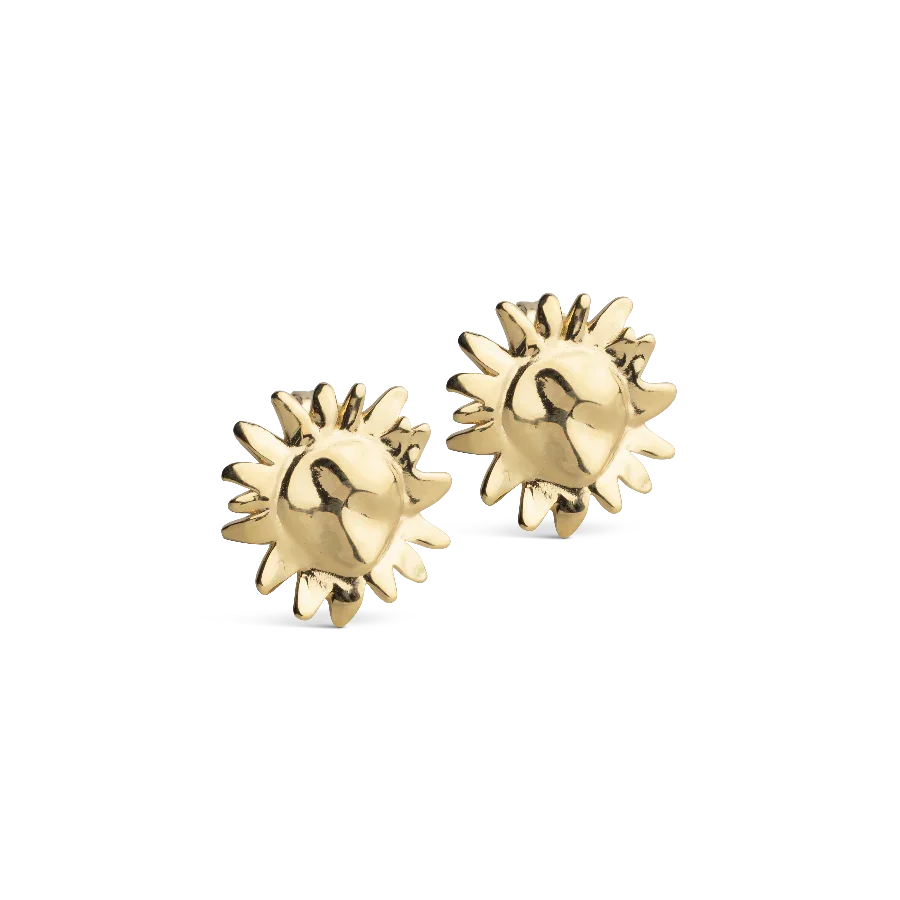 Enamel Large Sunshine Stud – E421G