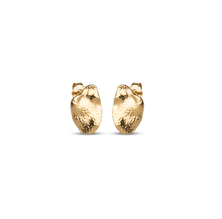 Enamel Maia Small Studs - Forgyldte Ørestikker - E386GM – E386GM