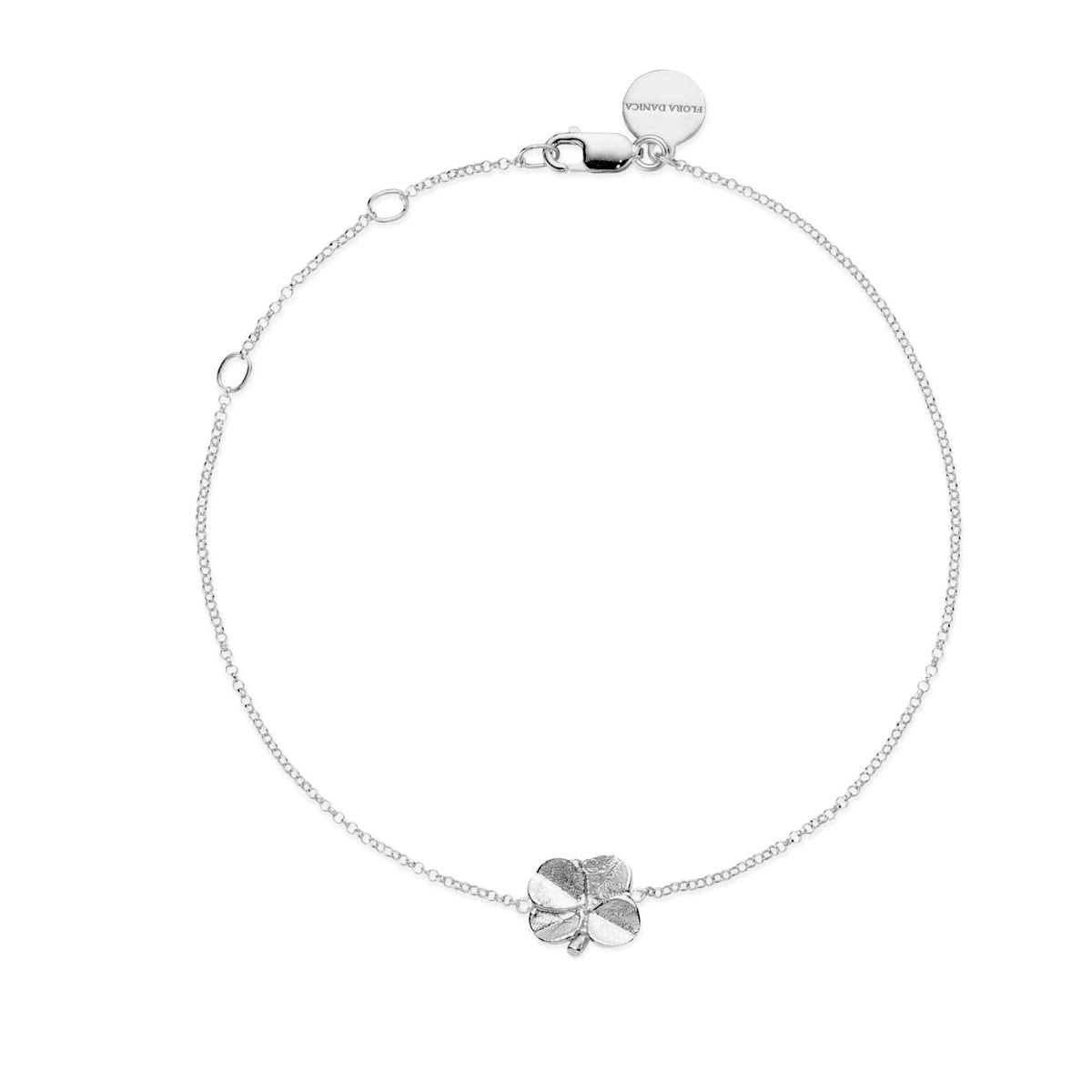 Flora Danica Firkløver Armbånd - Sølv – 907.FLC-BR-S