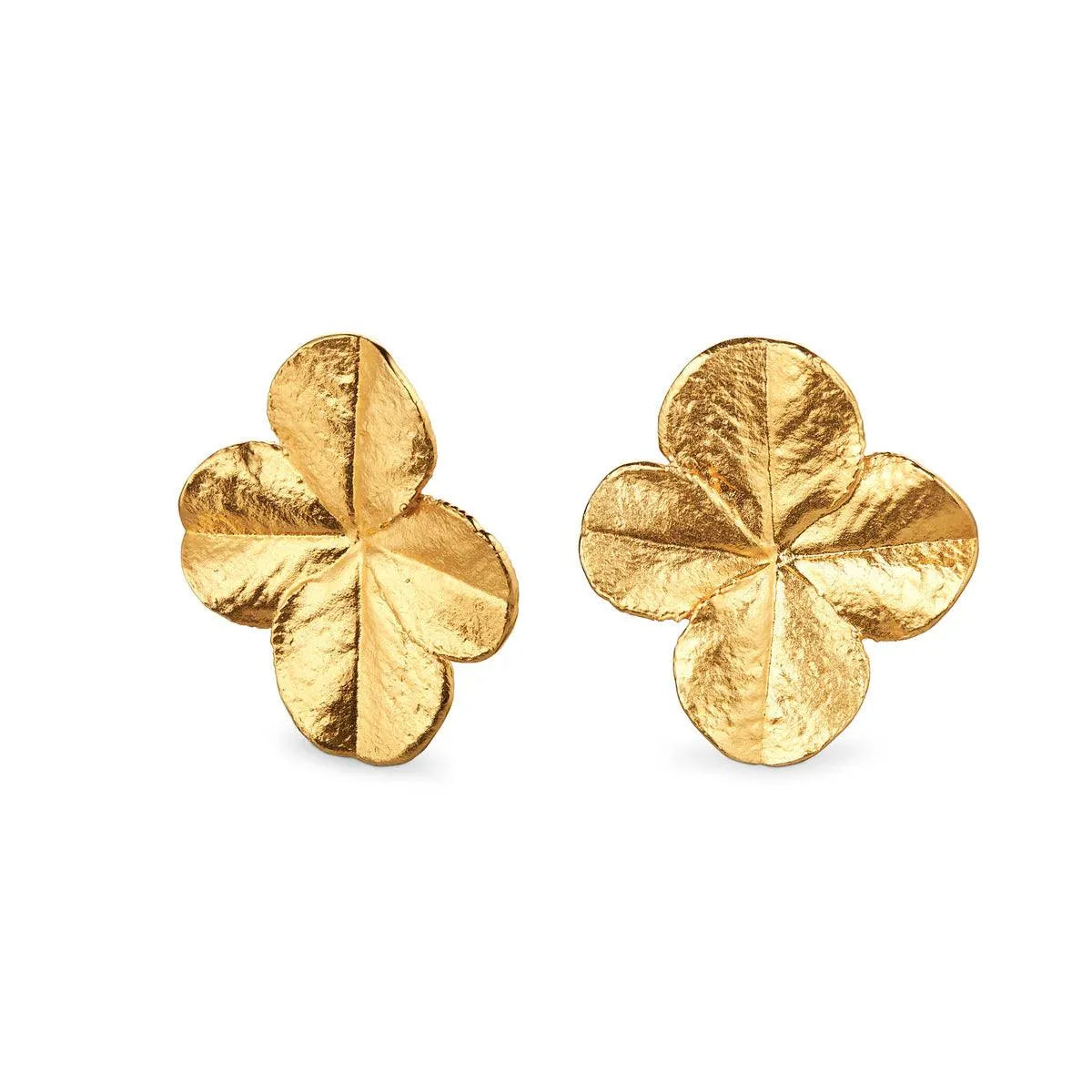 Flora Danica Firkløver Ear Clips Forgyldt – 907.FLC-EACLIPS-G