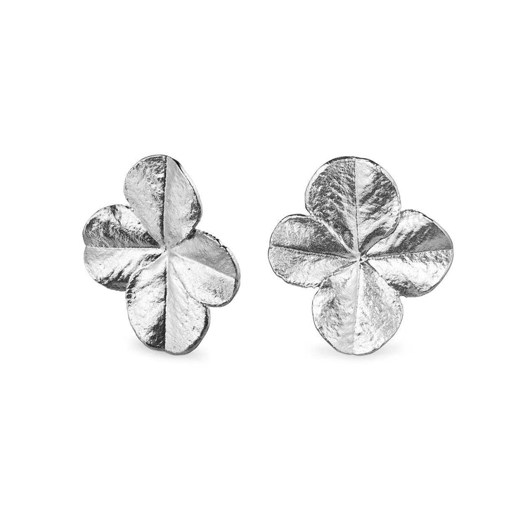 Flora Danica Firkløver Ear Clips Sølv – 907.FLC-EACLIPS-S