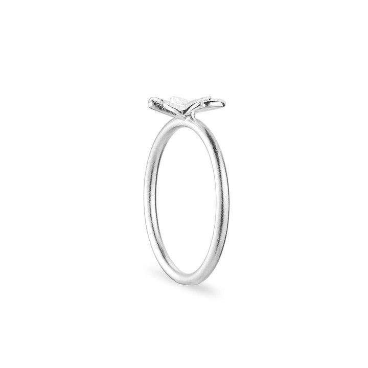Flora Danica Firkløver Ring - Sølv – produktbillede 2