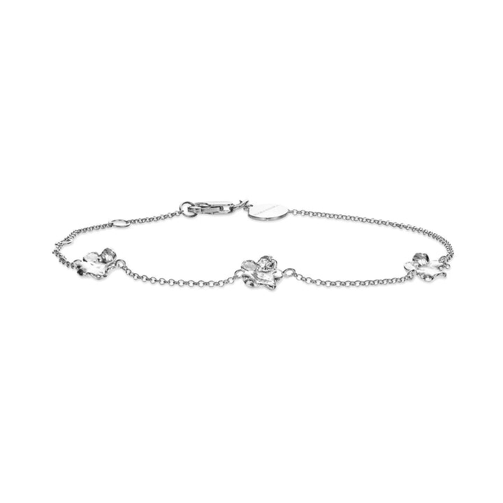 Flora Danica Forglemmigej Armbånd - Sølv – produktbillede 2