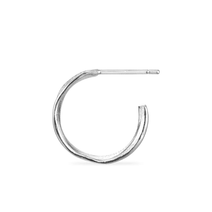 Flora Danica Græs Hoops - Sølv – produktbillede 2