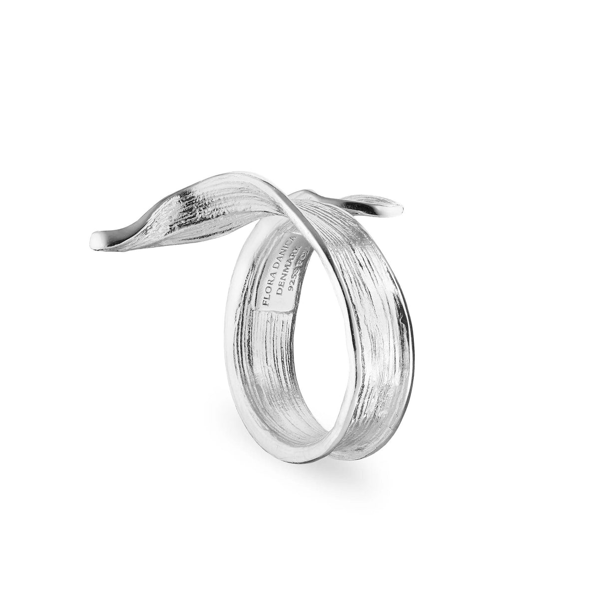 Flora Danica Græs Statement Ring - Sølv – 907.GR-STRI-S-001