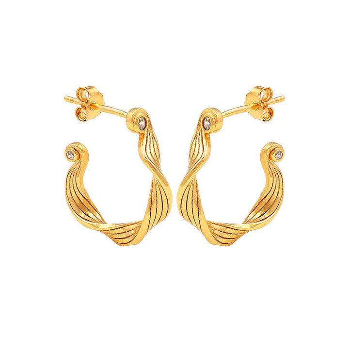 Hultquist Copenhagen  Audrey Forgyldte Hoops – S08601G