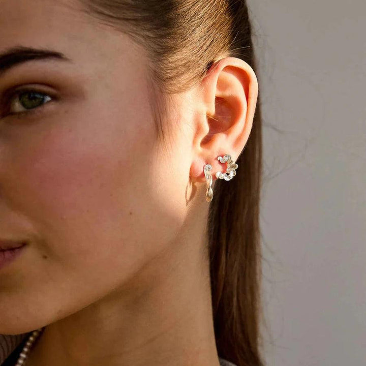 Hultquist Copenhagen Audrey Sølv Hoops – produktbillede 2