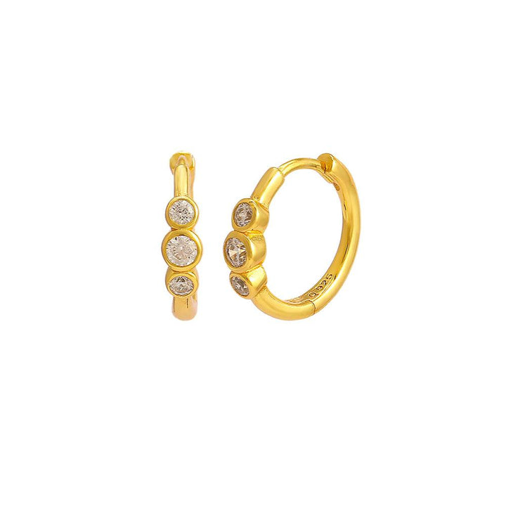Hultquist Copenhagen Magnolia Hoops – S08562G